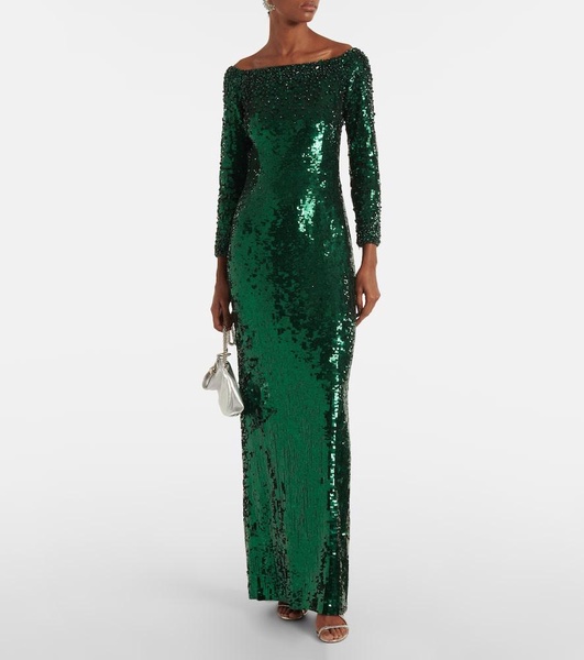 Ballroom Blitz sequined gown