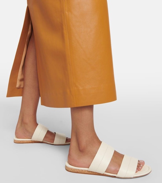 Lora leather sandals