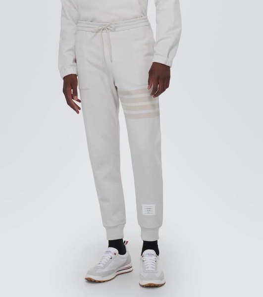 4-Bar cotton sweatpants