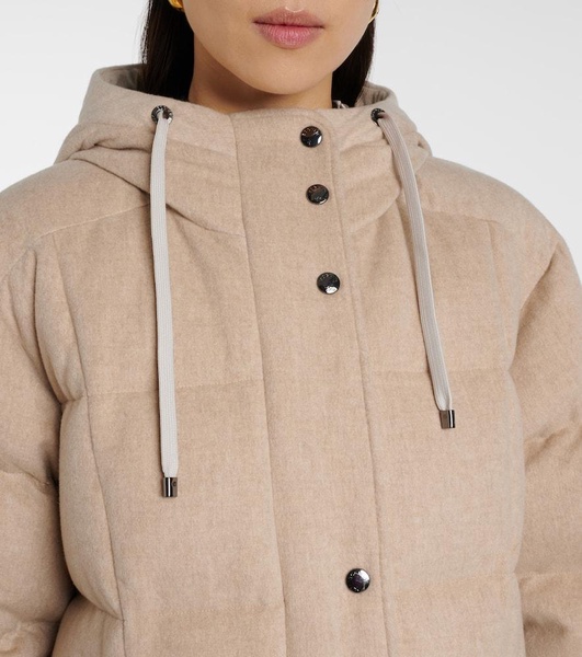 Fanja cashmere down jacket