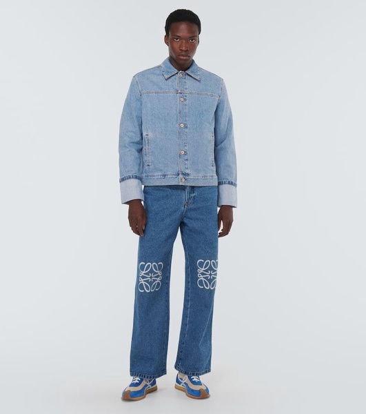 Fisherman Turn-Up denim jacket