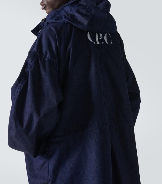 x C.P. Company layered denim jacket