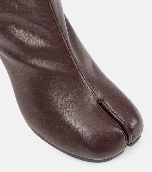 Tabi leather ankle boots