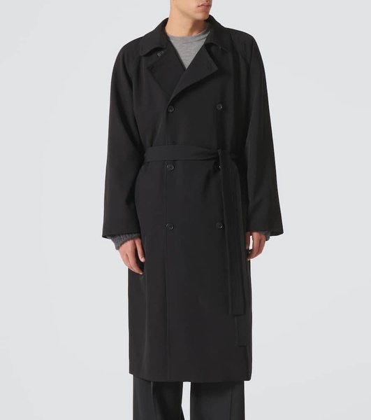 Kolden belted wool coat