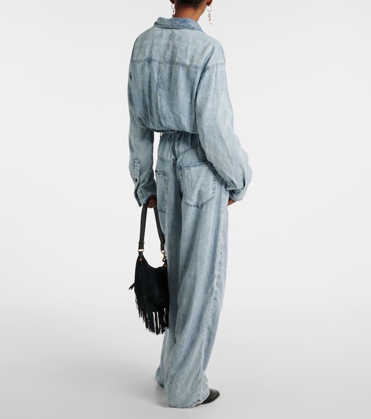 Paige chambray jumpsuit