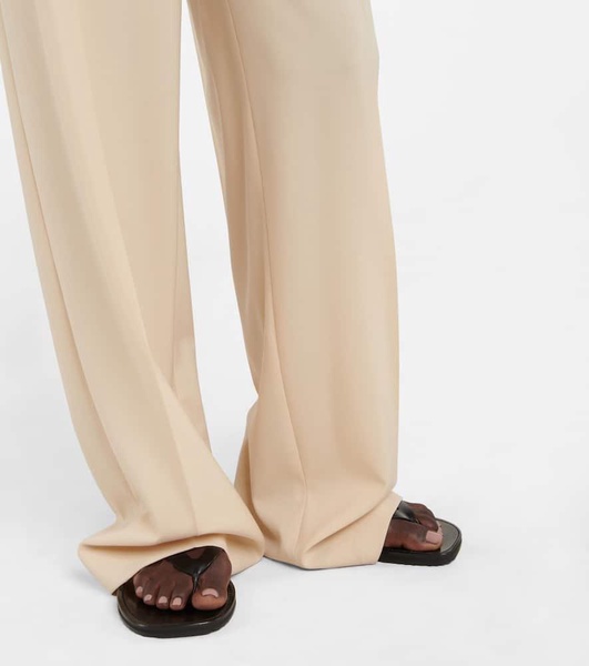 Gordon high-rise virgin wool pants