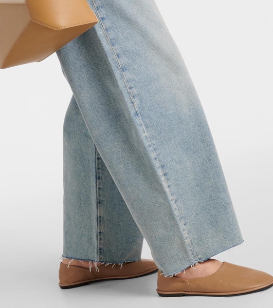 Bonnie high-rise wide-leg jeans