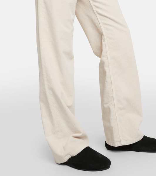 Dan cotton corduroy flared pants