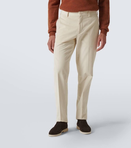 Jarno cotton corduroy straight pants