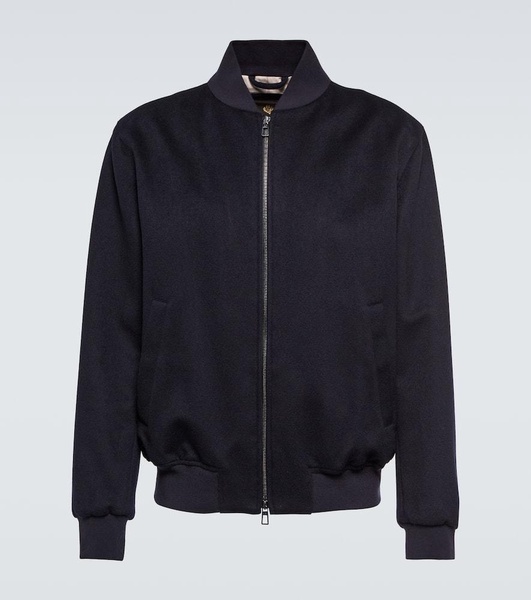 Ivy cashmere bomber jacket