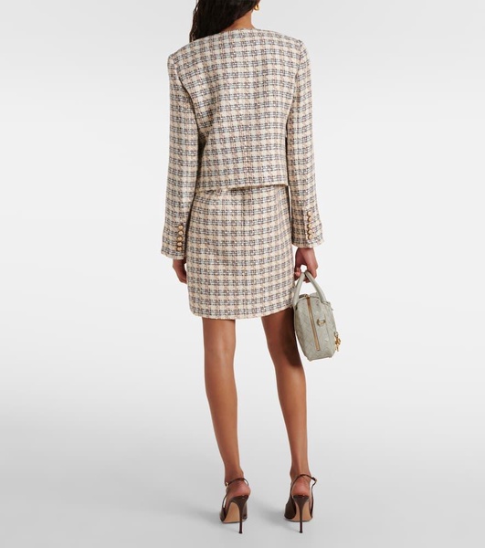 Bentley checked tweed jacket