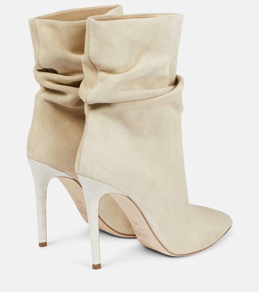 Suede ankle boots