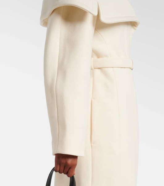 Le Manteau Caruso virgin wool twill coat