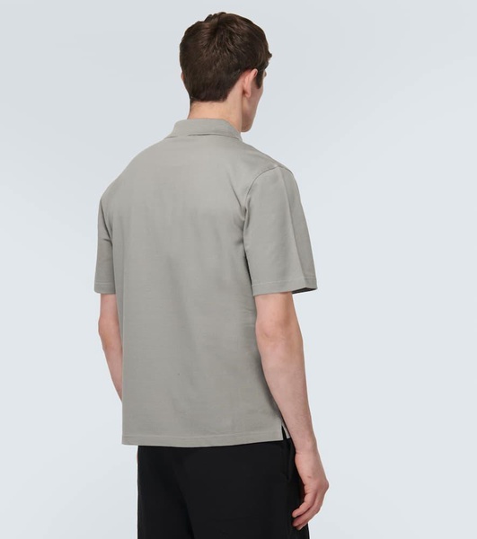 Cotton pique polo shirt