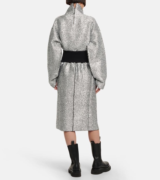 2 Moncler 1952 Lurex® wool-blend midi skirt