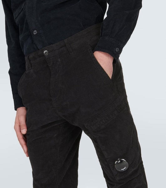 Corduroy straight pants