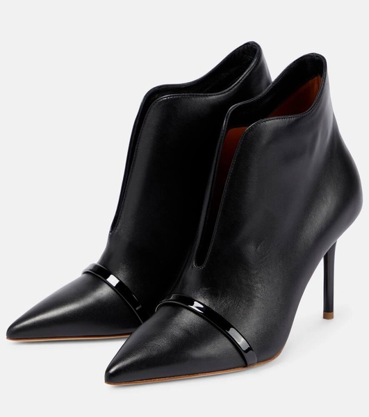 Cora leather ankle boots