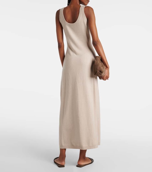 Cashmere midi dress