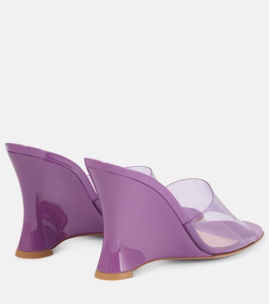 Futura 95 PVC wedge mules