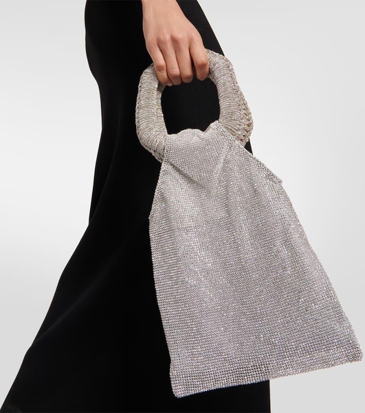 Myla Mini crystal-embellished tote bag