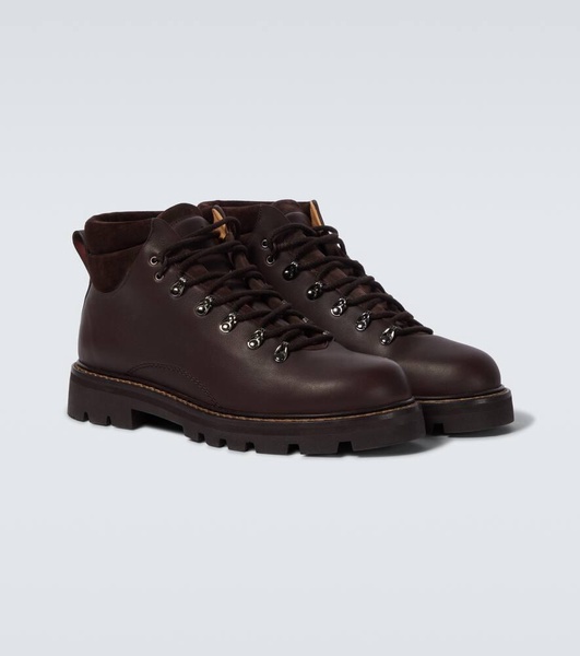 Beinn leather lace-up boots