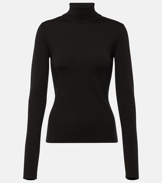 May wool, cashmere and silk turtleneck sweater