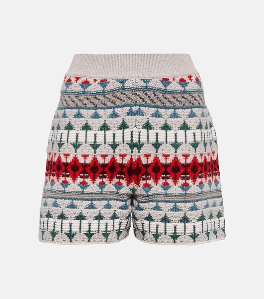 Cashmere shorts