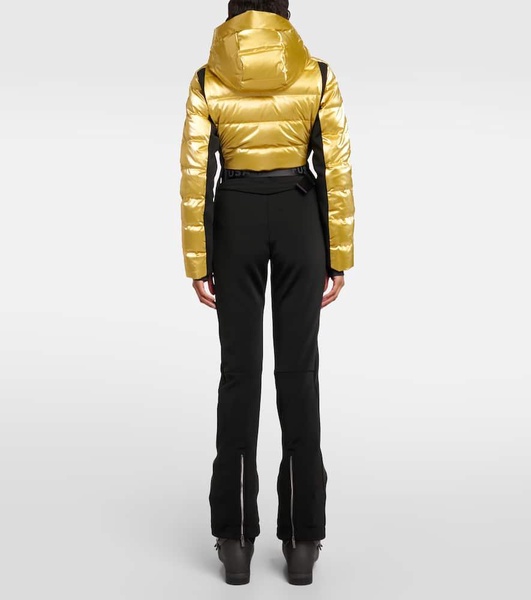 Marie down-paneled ski suit