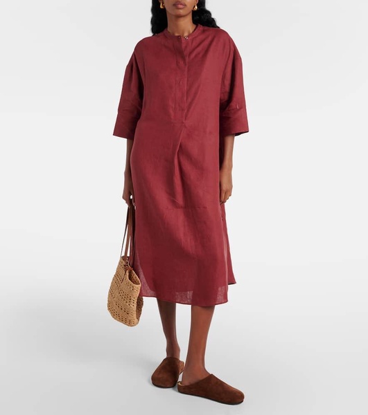 Lindsie linen kaftan