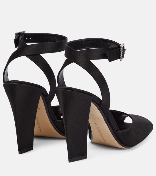 Eliza satin sandals