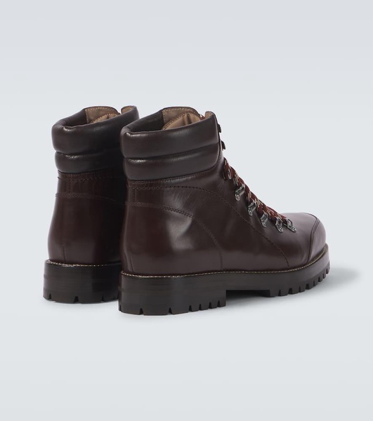 Janka leather lace-up boots