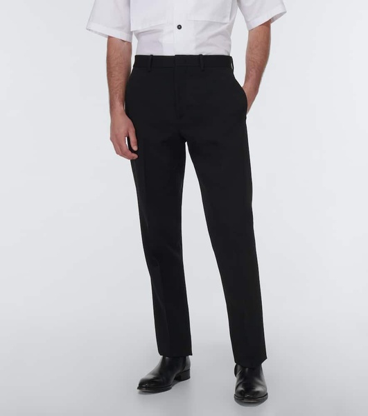 Slim wool pants