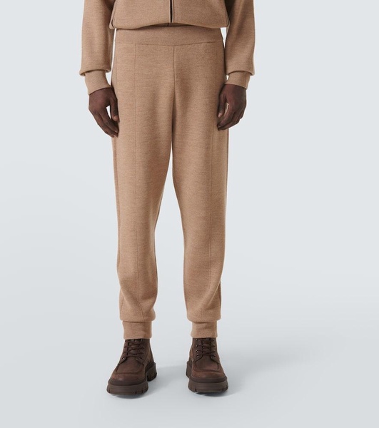 Gaston wool-blend sweatpants