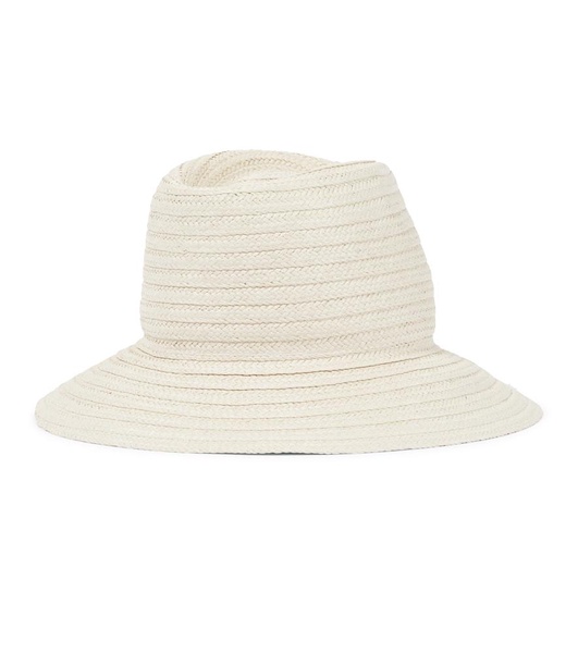 Raffia-effect panama hat