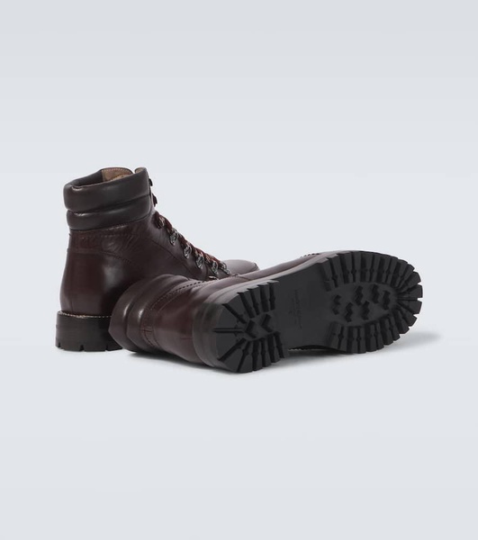 Janka leather lace-up boots