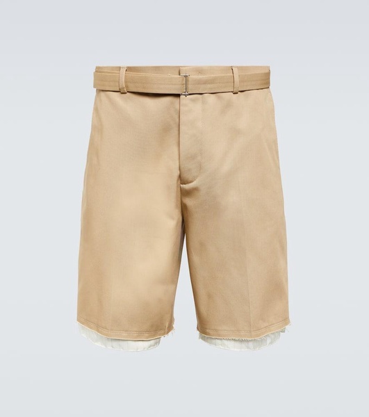 Cotton Bermuda shorts