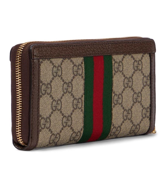 Ophidia GG Supreme zip around wallet