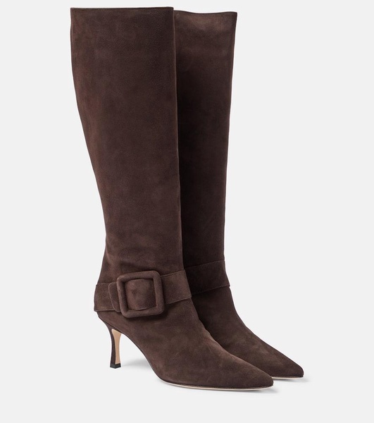 Bayhi Gala suede knee-high boots