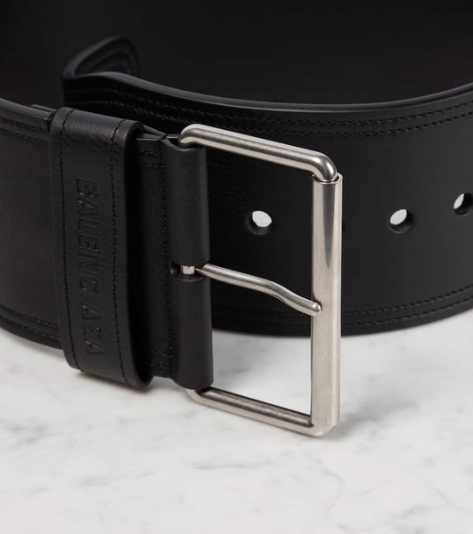 Force leather belt