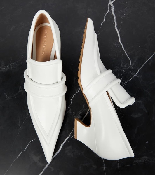 Spada leather loafer pumps