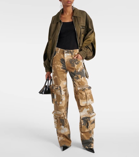 Camouflage cargo pants