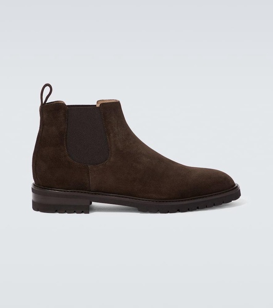 Brompton suede Chelsea boots