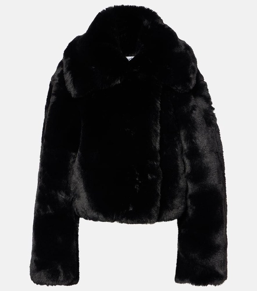 Faux fur jacket