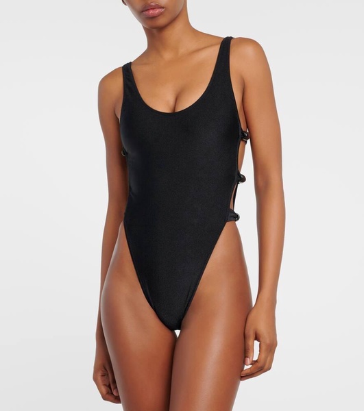 Deco cutout swimsuit