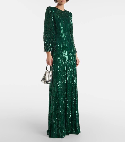 Nymph sequined gown