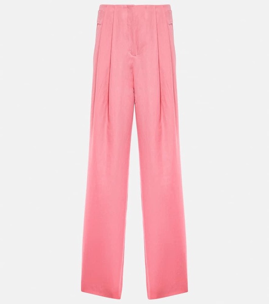 Colorful Lightness wide-leg pants