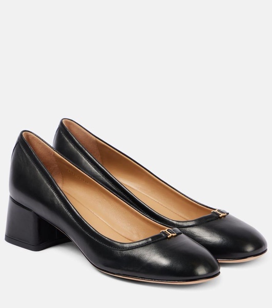 Marcie leather pumps