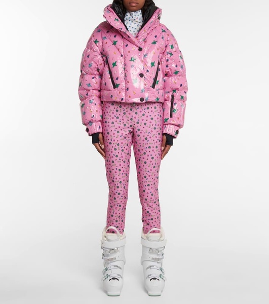 x Naj-Oleari 3 Moncler Grenoble printed stirrup ski pants