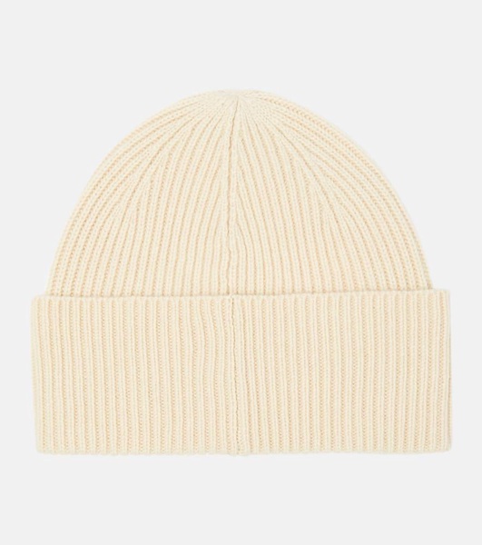 Wool and cashmere beanie