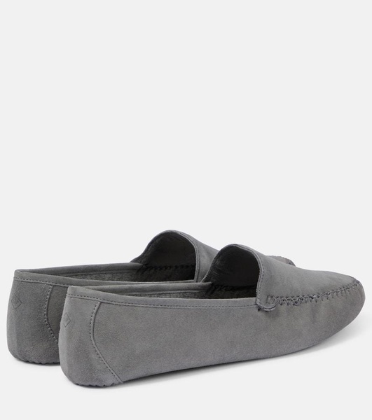 Lady Maurice suede slippers